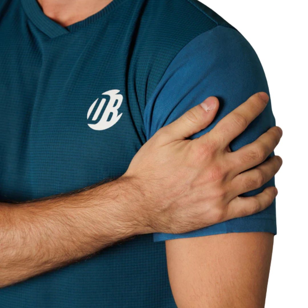 Playera Drybreak Dryplay Clásica Azul