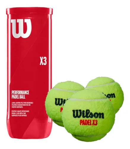 Caja 24 Botes Wilson Padel (x3)