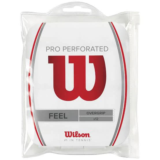 WILSON PACK 12 OVERGRIPS PRO PERFORADO