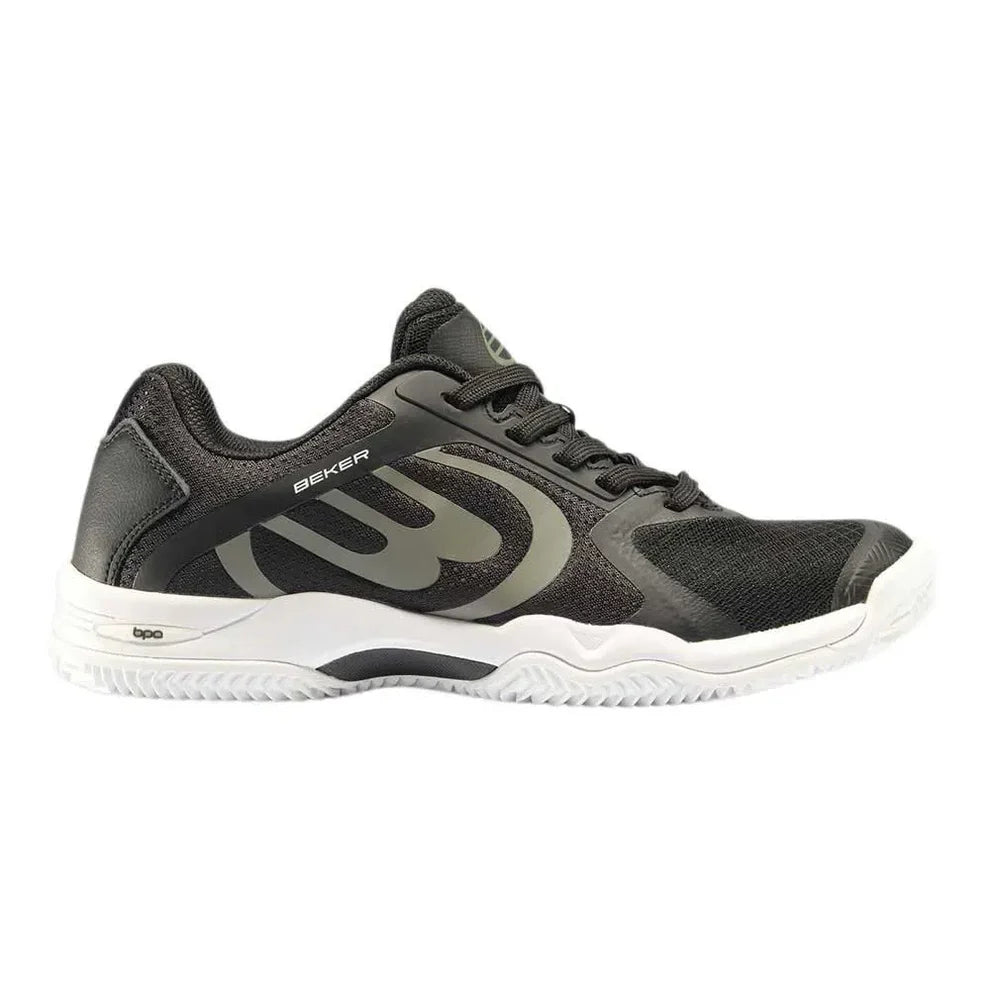TENIS BULLPADEL BEKER 24L NEGRO/KAKI