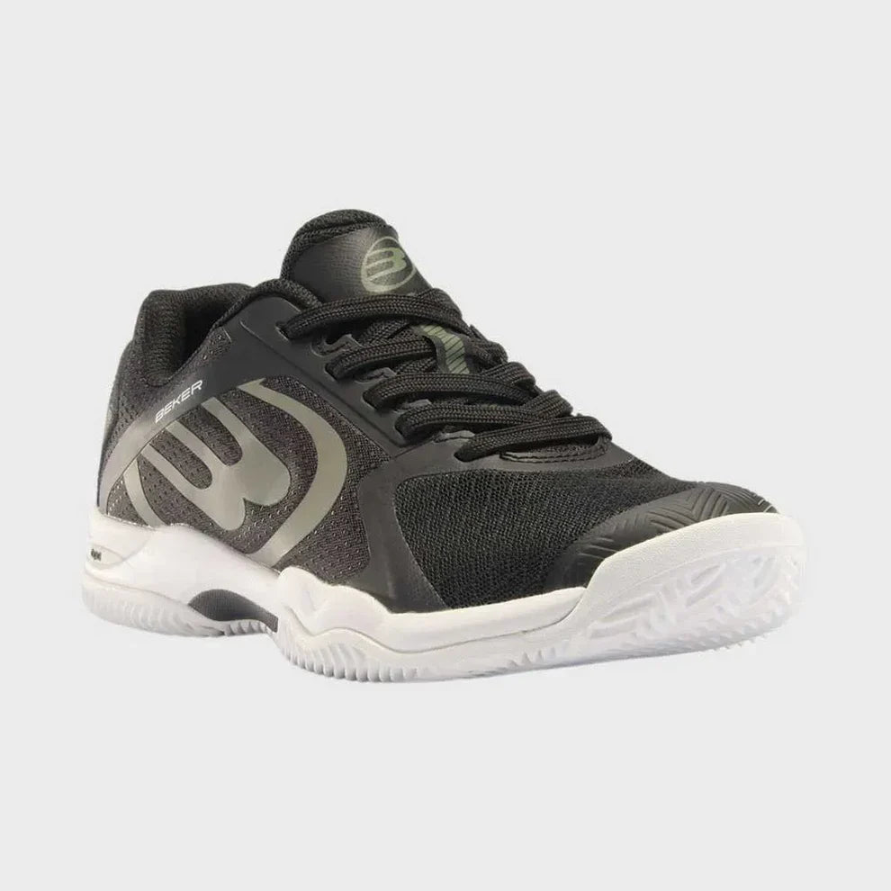 TENIS BULLPADEL BEKER 24L NEGRO/KAKI