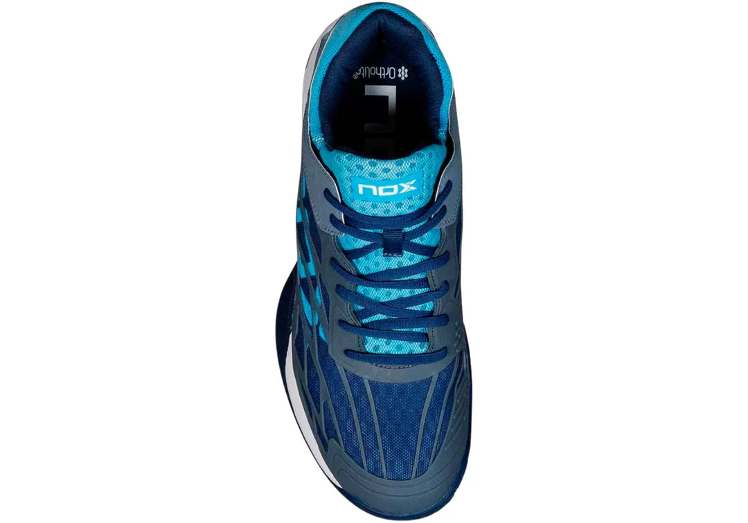 TENIS NOX AT10 LUX PIEDRA/AZUL BONNIE