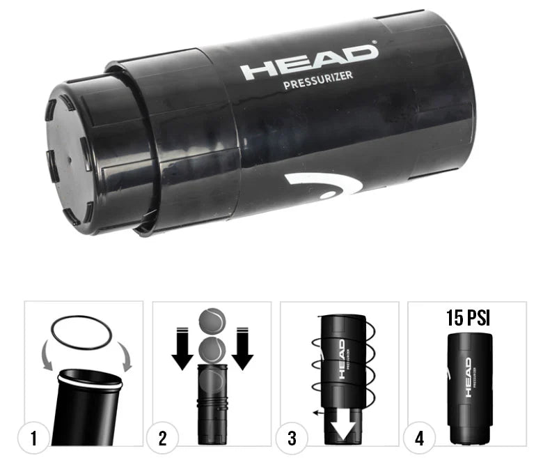 HEAD PRESURIZADOR NEGRO