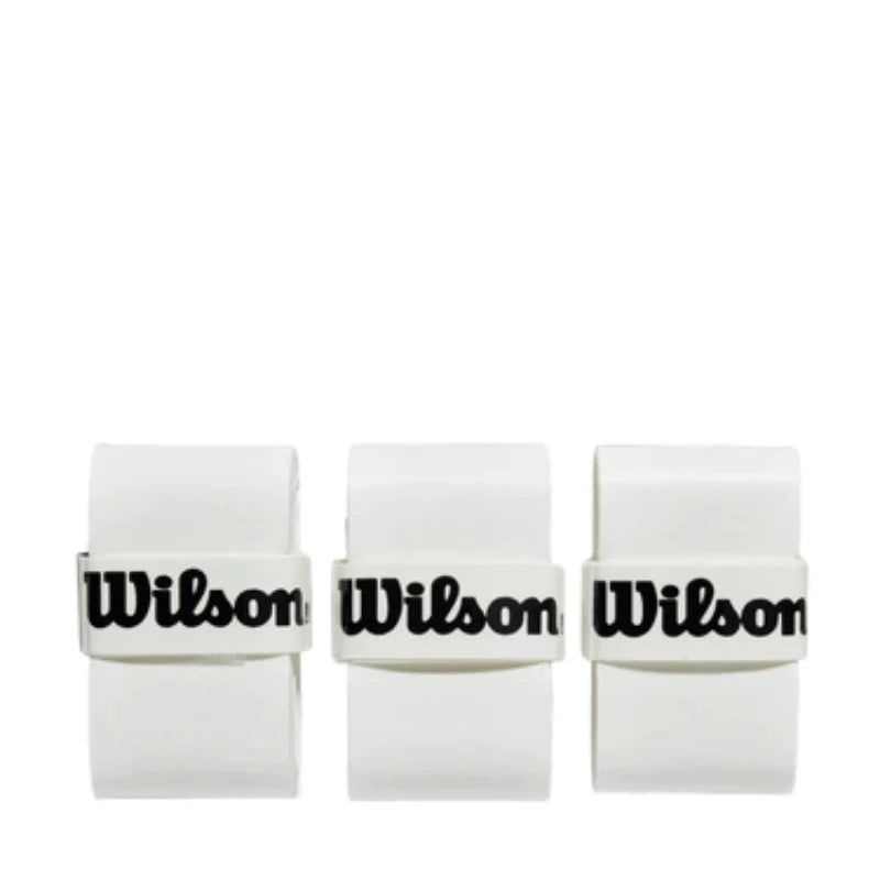 WILSON OVERGRIP PROFILE PADEL BLANCO LISO 3 PACK