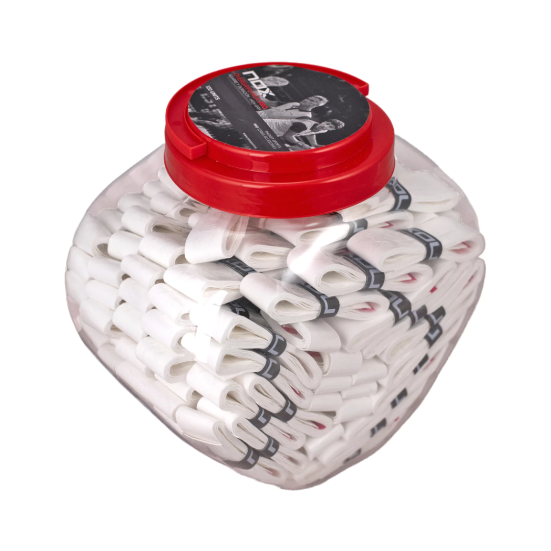 Tambor Overgrips NOX Pro Liso Blanco (x120)