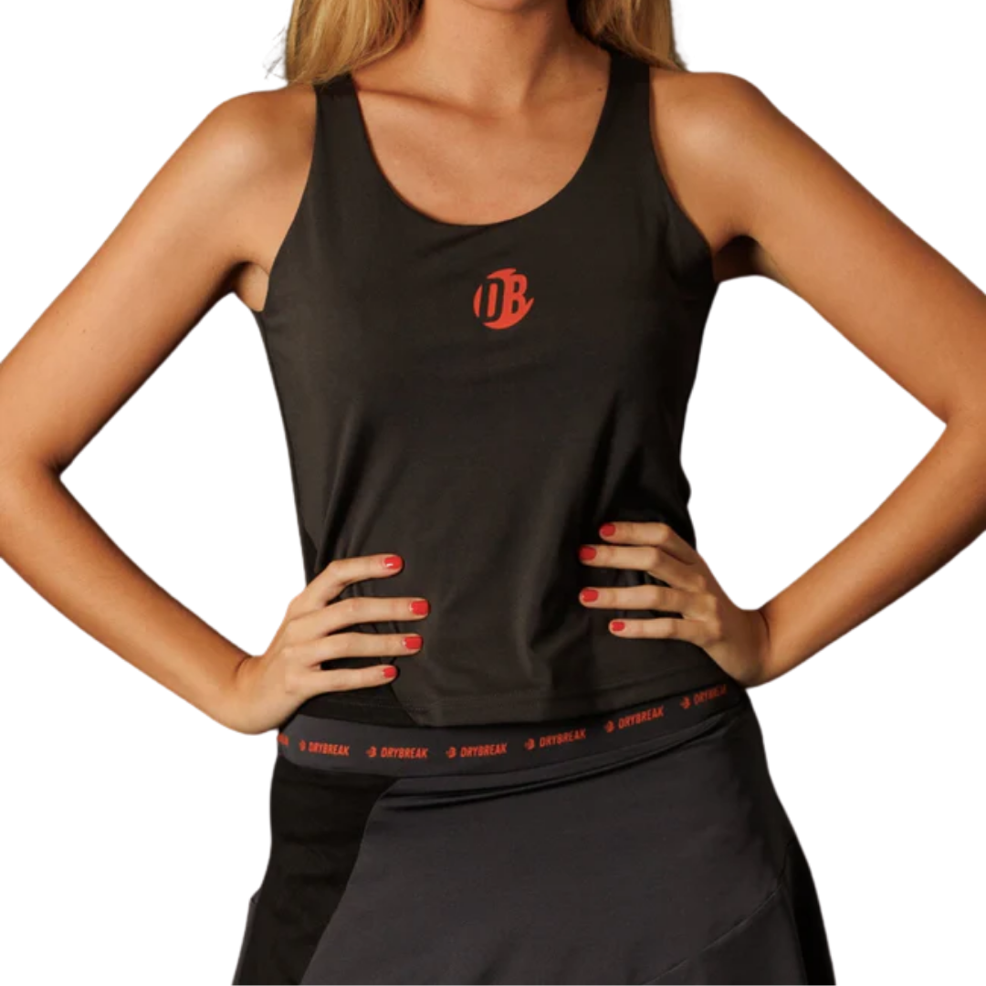 Playera Drybreak DryPadel Antracita