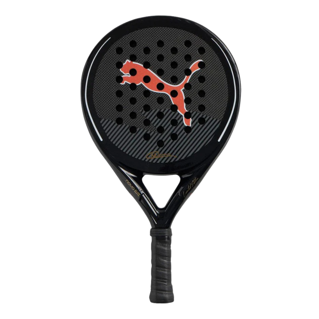 Pala Puma Nova Elite 2025 Momo Gonzalez Negro/Naranja