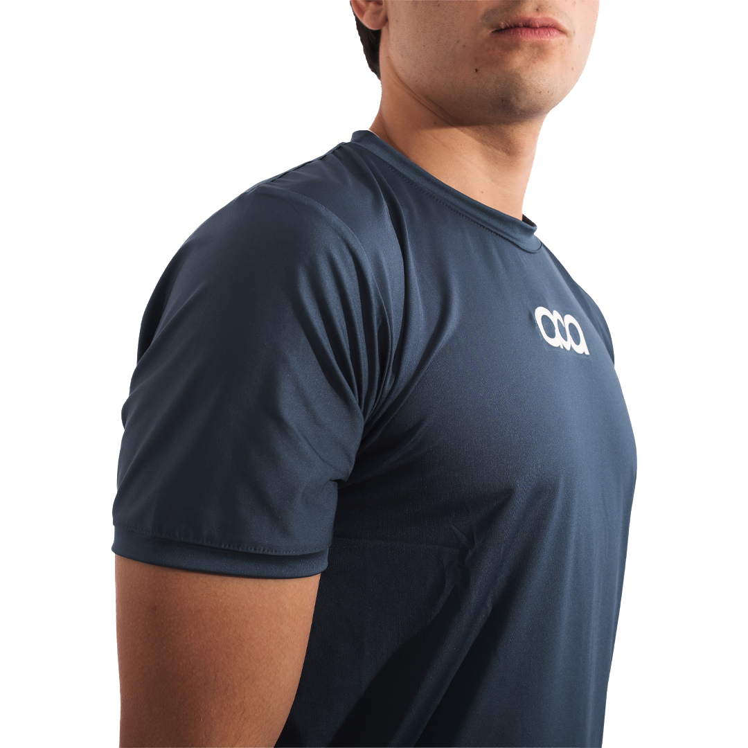 Playera Aca Poliéster Azul