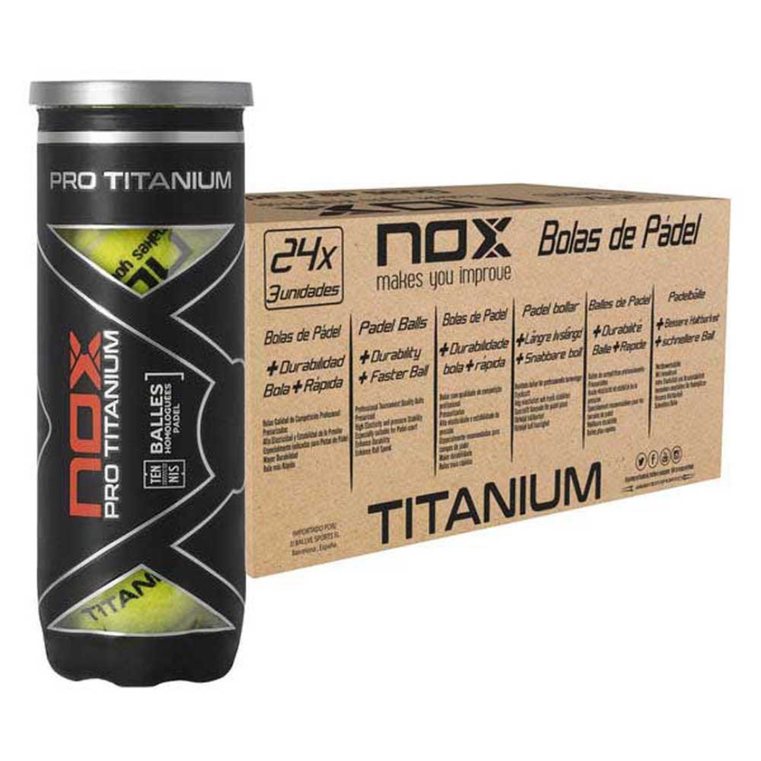 Pelotas Nox Pro Titanium (x3)