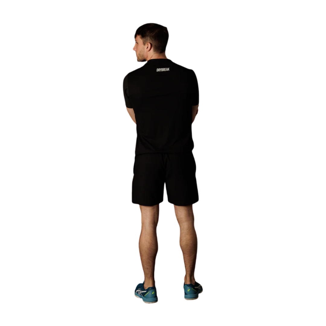 Playera Drybreak Dryplay Clásica Negra