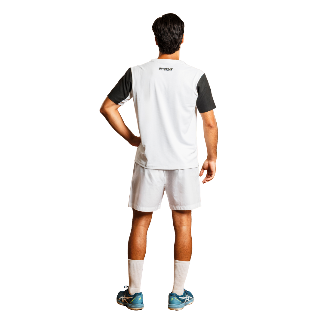 Playera Drybreak Clásica Dryplay Blanca