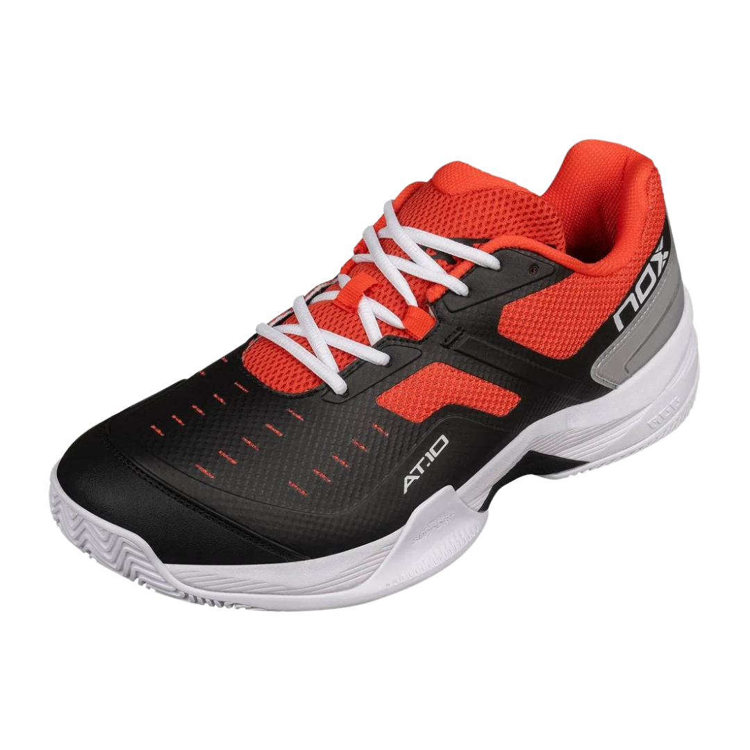 Tenis NOX AT10 PRO Negro/Rojo