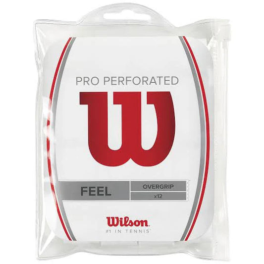 WILSON PACK 12 OVERGRIPS PRO PERFORADO
