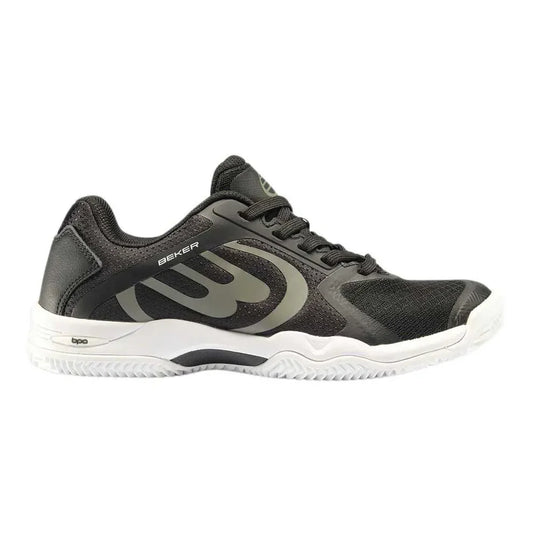 TENIS BULLPADEL BEKER 24L NEGRO/KAKI