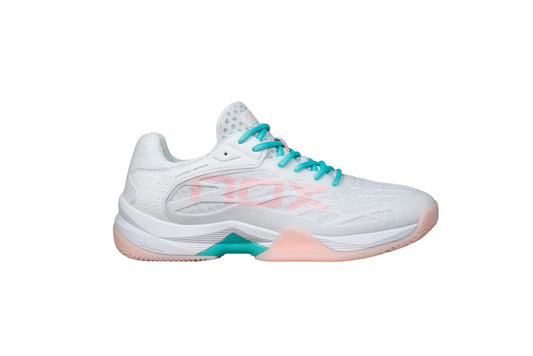 TENIS NOX AT10 LUX BLANCO/PURPURA