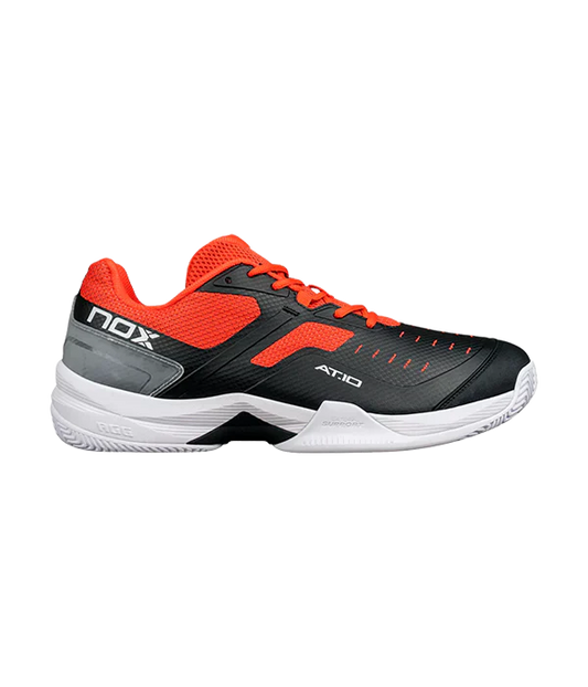 TENIS NOX AT10 PRO NEGRO/ROJO