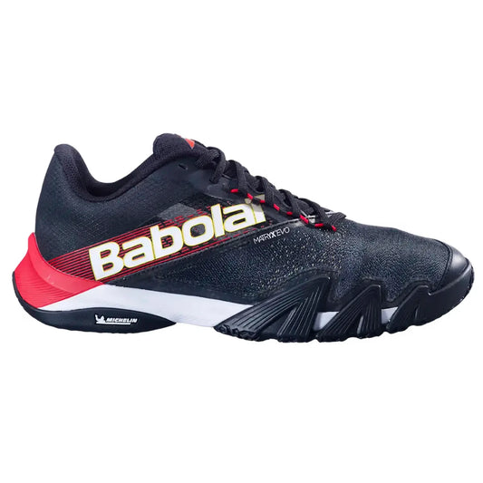 BABOLAT 2025 CALZADO JET PREMURA 2  NEGRO / ROJO